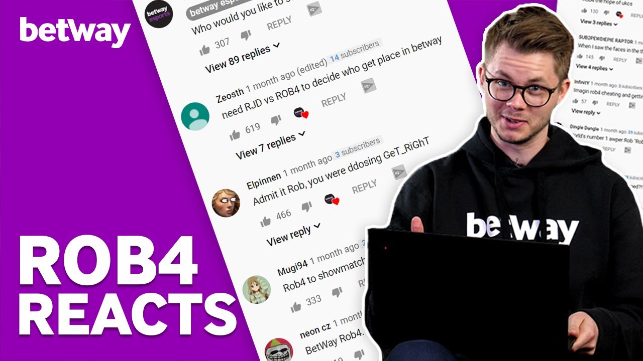 Rob4 Reacts to Comments and Funny Moments