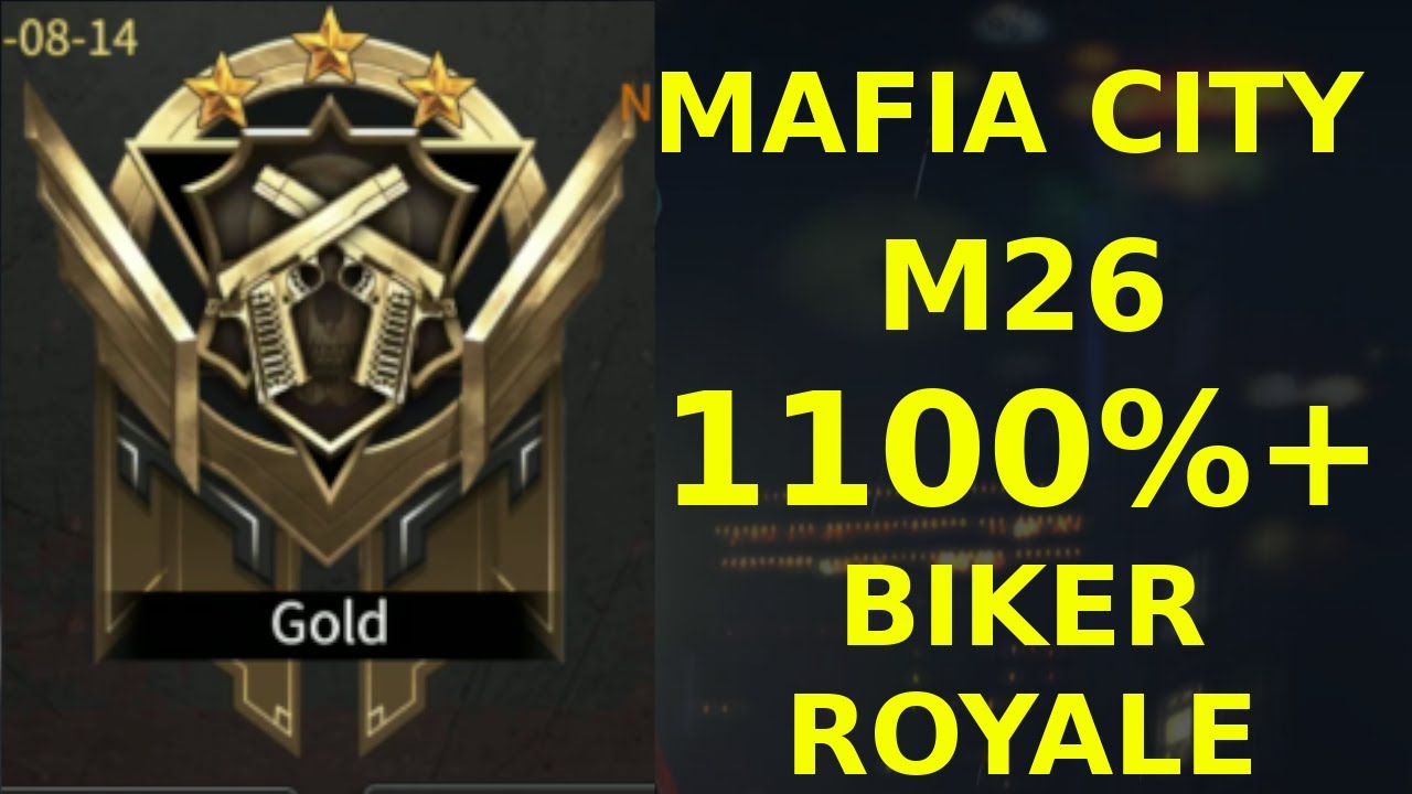 M26 with 1100%+ Biker - Bear City Royale Gameplay