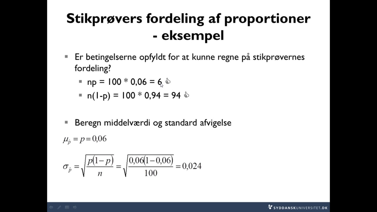 Lektion 4-5 Proportioners fordeling
