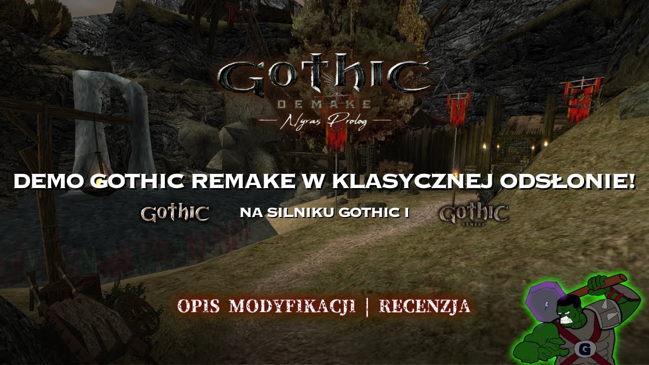 Gothic Demake - Demo Gothic Remake w klasycznej odsłonie! | Recenzja modyfikacji