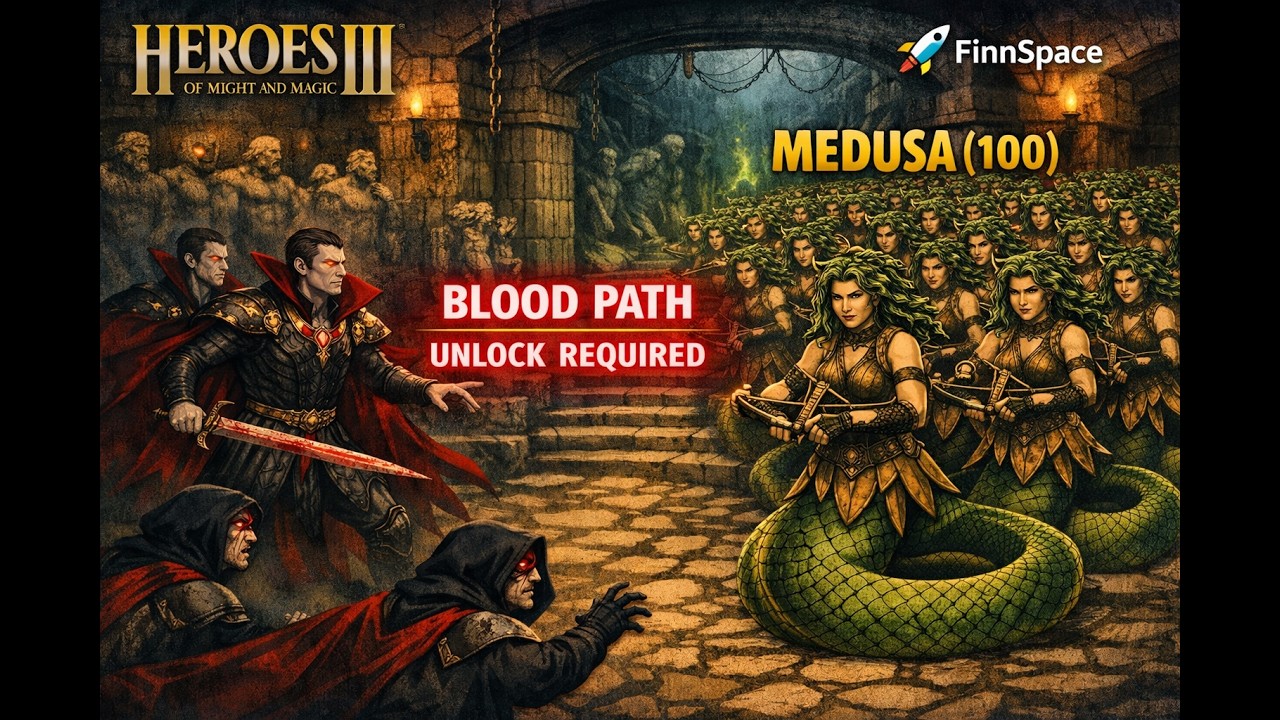 [Finn Space] Heroes 3 - Complete: Kiss Of 100 Medusa/Lose so many