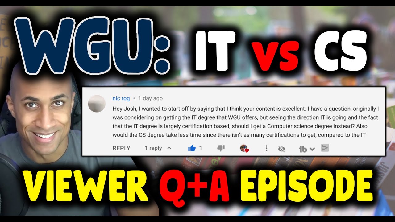 IT vs Computer Science (CS) | Which is Faster at WGU? (2021)
