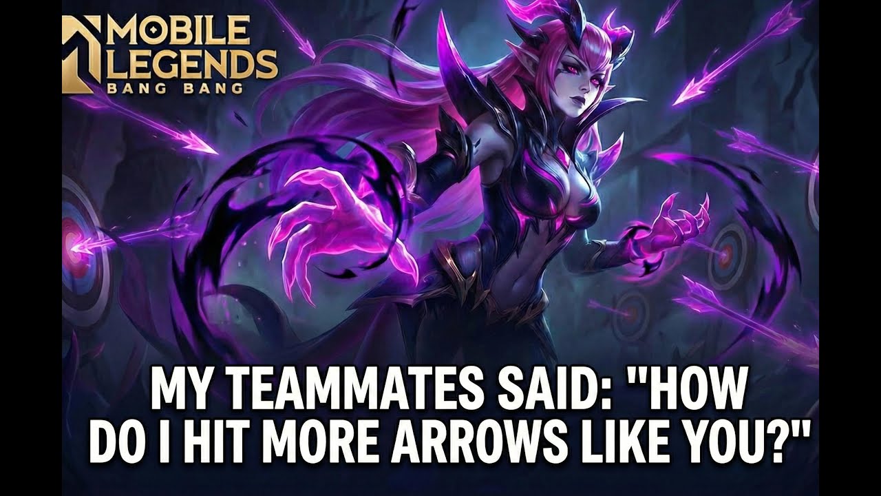 SECRET to Aiming Selena Arrow (Teammates SHOCKED) | Mobile Legends, Selena