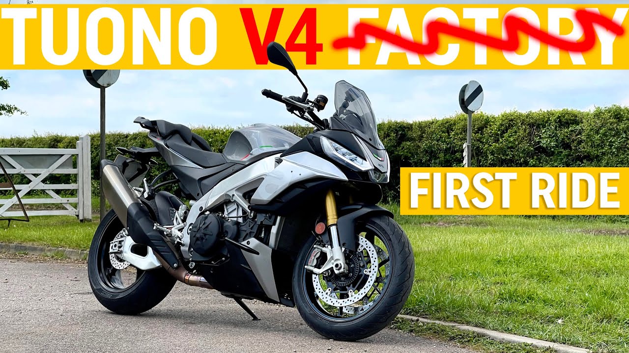 Первая поездка на Aprilia Tuono V4 2022 года не на заводе — те же ощущения, меньше денег?