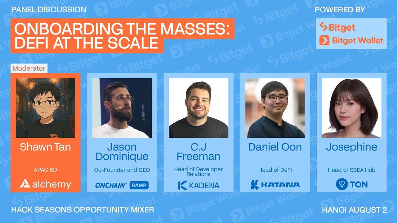 Onboarding the Masses: DeFi at Scale | HS Opportunity Mixer