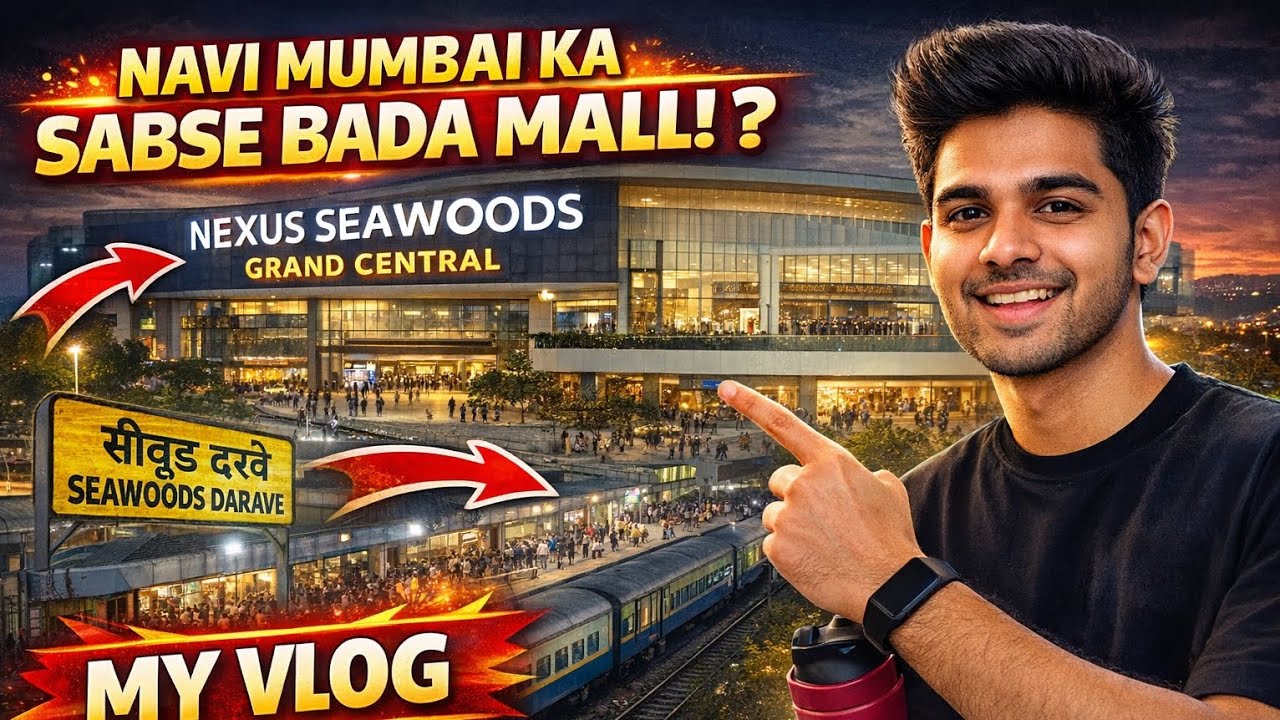 Navi Mumbai ka biggest Mall | mall vlog | Nexus seawoods grand Central Mall | TheGshow | vlog | 