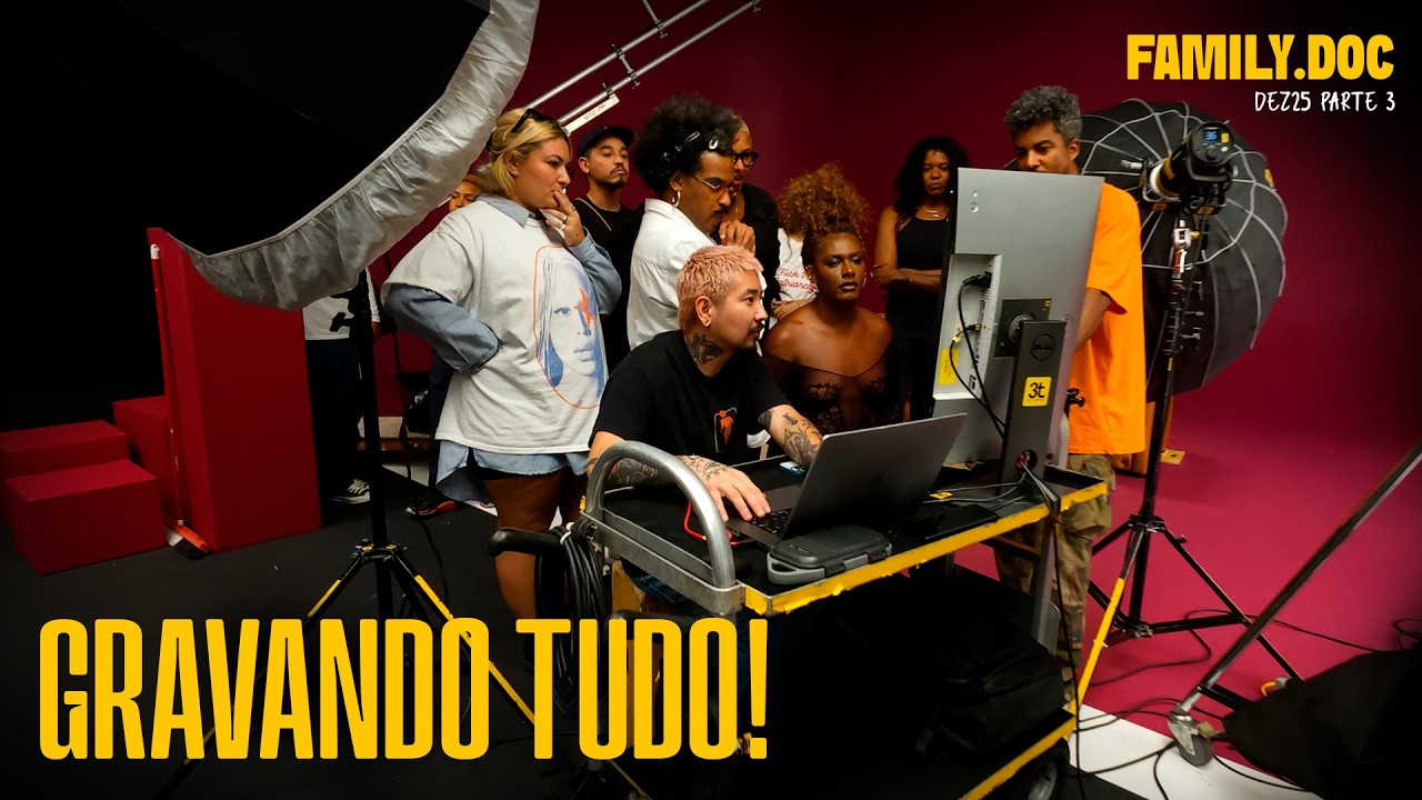 GRAVANDO TUDO - Liniker ( Bye Bye Caju ) / Lalamove / Na Faixa - DEZ25 Parte 3 | FAMILY.DOC