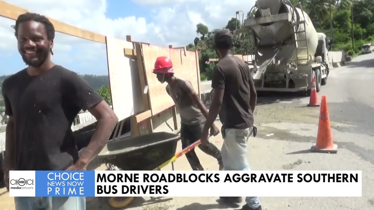 MORNE ROADBLOCKS AGGRAVATE SOUTHERN BUS DRIVERS