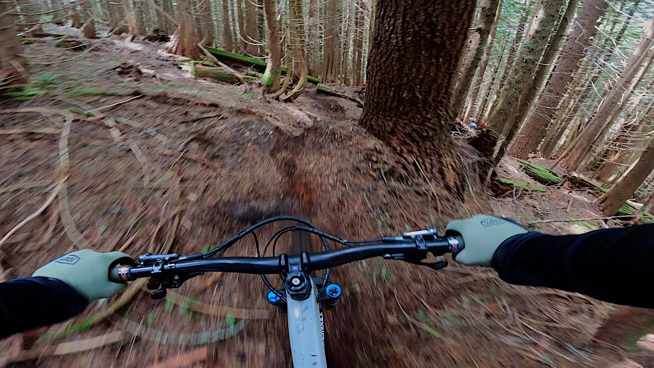 Ridiculous Dirt & Rowdy Terrain! Roberts Creek, Sunshine Coast. Mountain Bike Ride! Vol. 102 (4K)