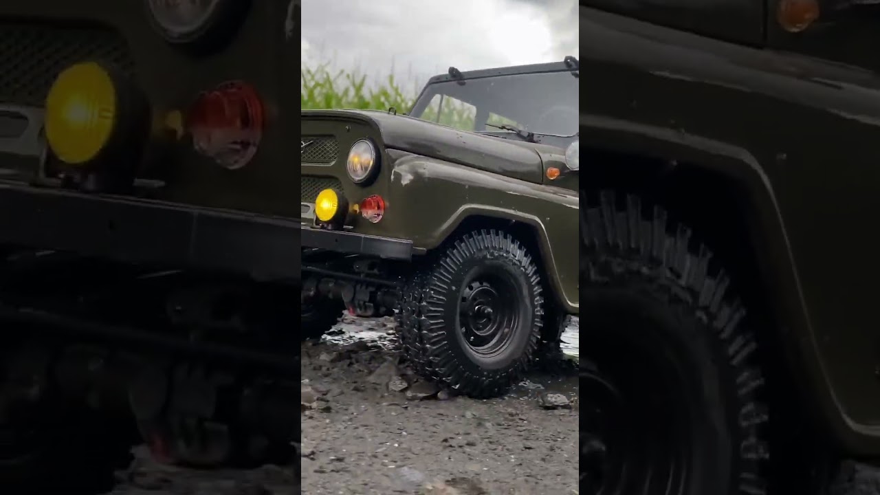 Уаз 469 на радио управлении uaz rc