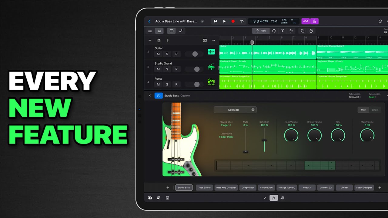 Обновление Logic Pro для iPad 2: все, что вам НУЖНО знать