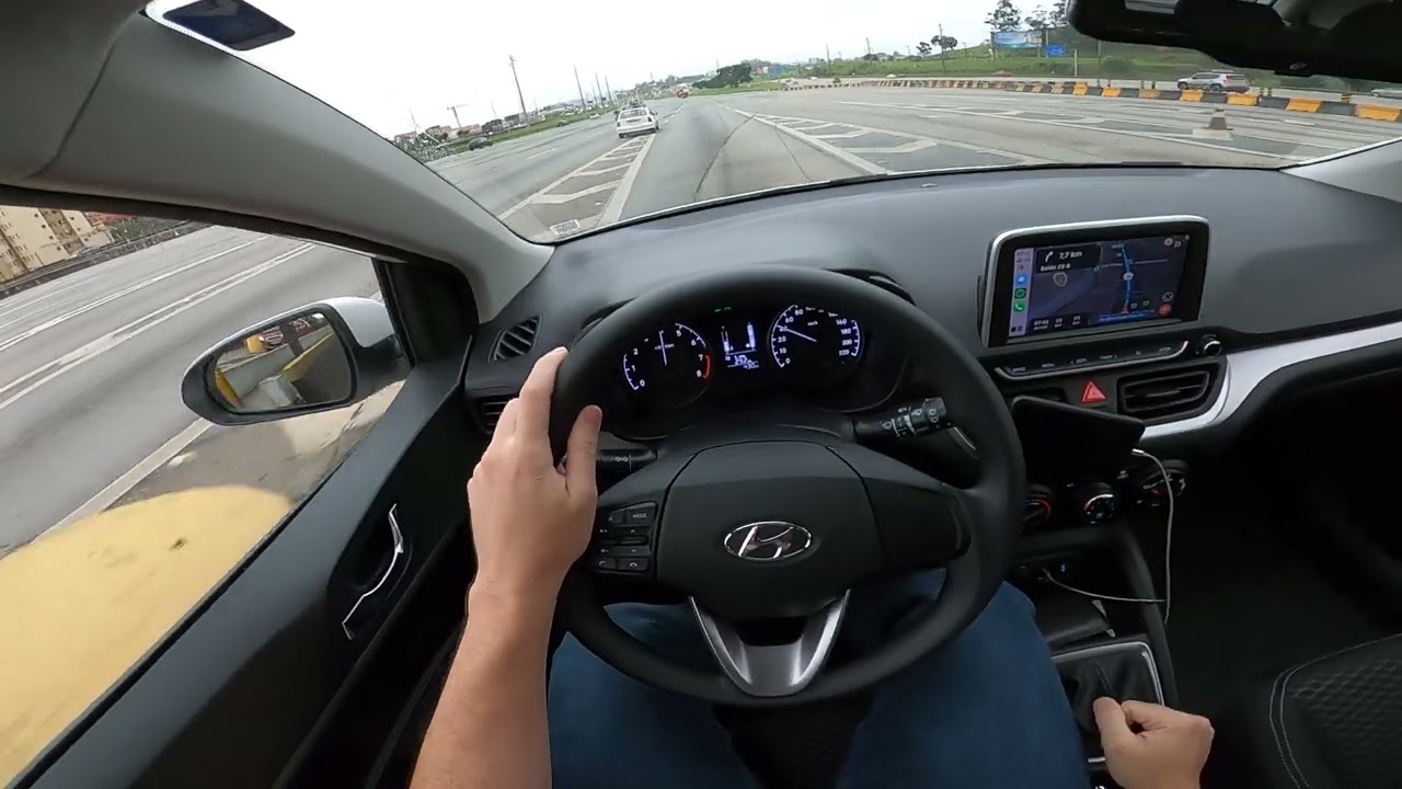 TESTE EM RODOVIA | HYUNDAI HB20 1.0 EVOLUTION 2022 80 CV 10 KGFM