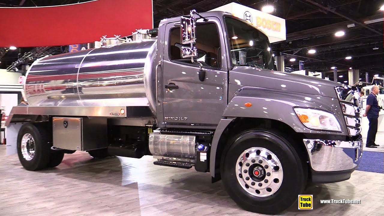 2020 Hino L7 Tank Truck - Exterior Interior Walkaround