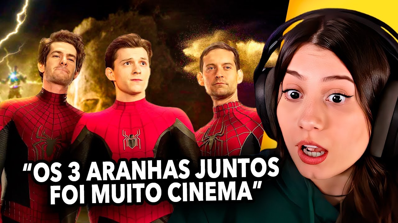 OS 3 ARANHAS JUNTOS FOI MUITO CINEMA!!! | Yayah Cine