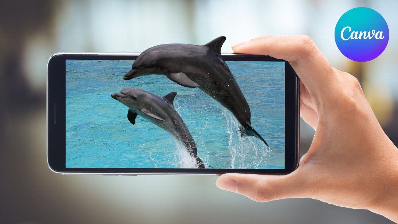 3D Phone Pop Out Effect in Canva (NO Frames or Mockups!)