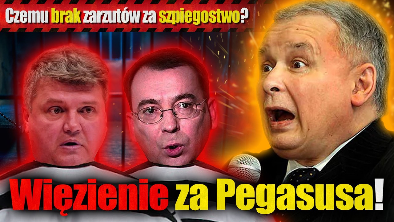 Więzienie za Pegasusa! Prokuratura oskarża szefów służb PiS.Brak zarzutów za szpiegostwo. Jan Piński
