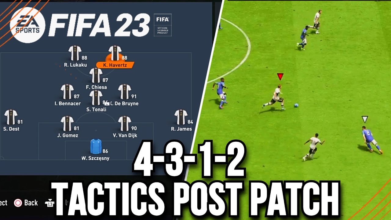 FIFA 23 BEST META 4312 CUSTOM TACTICS - Best Custom Tactics Post Patch!