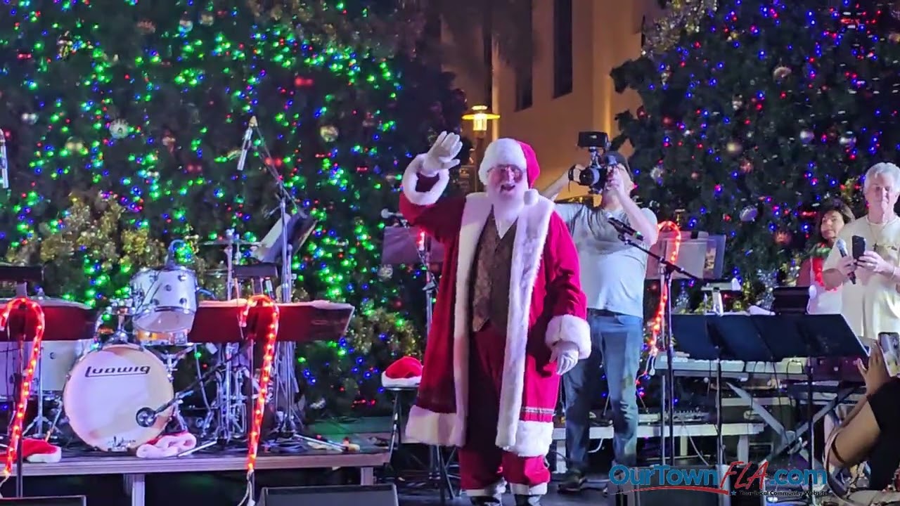 Lighting of the Christmas Tree at Symphony of Lights at The Shops at Wiregrass