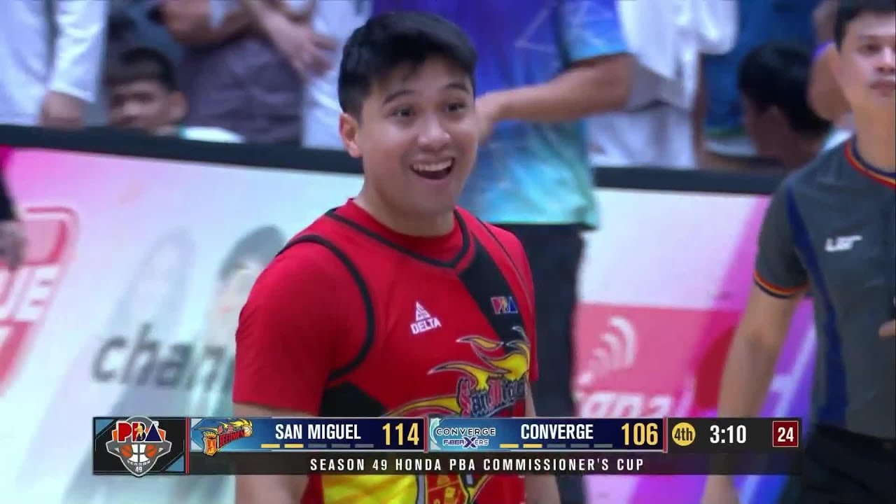 Juami Tiongson, Alec Stockton HEATED MOMENT in 4Q | PBA Season 49 Commissioner's Cup