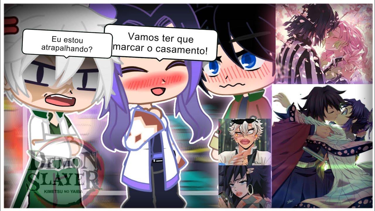 Hashiras react Shipps Fotos e memes 😂❤️ | Demon Slayer | Shinobu e Tomioka vão se casar?! #3