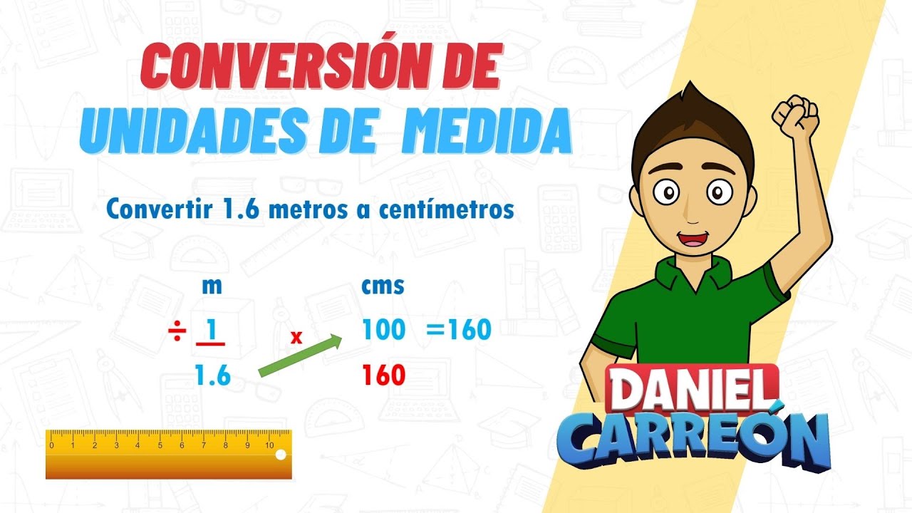 CONVERSI&Oacute;N DE UNIDADES DE MEDIDA Super facil - Para principiantes