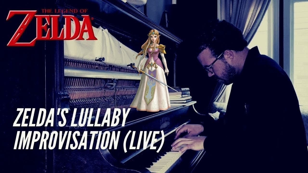 ZEDLA'S LULLABY: Piano | Legend of Zelda Theme | MajorLink | A Timeless Lullaby (Live Improvisation)