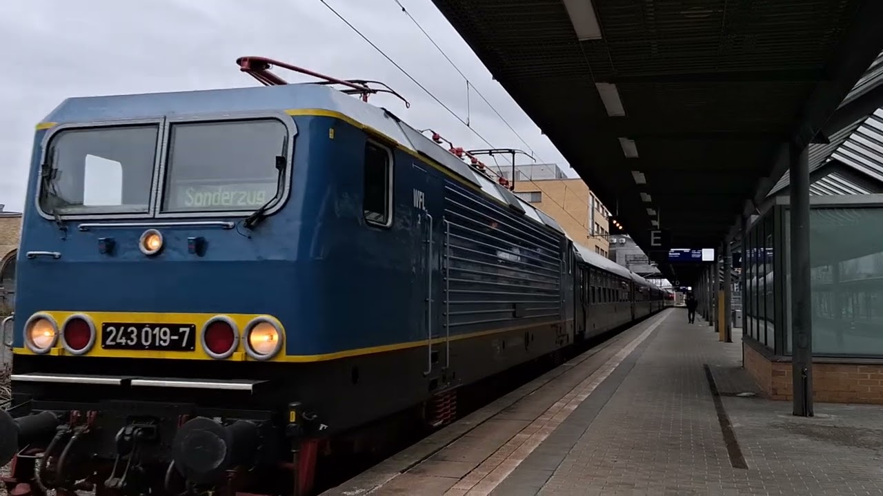 Ausfahrt sonderzug nach warnemünde 