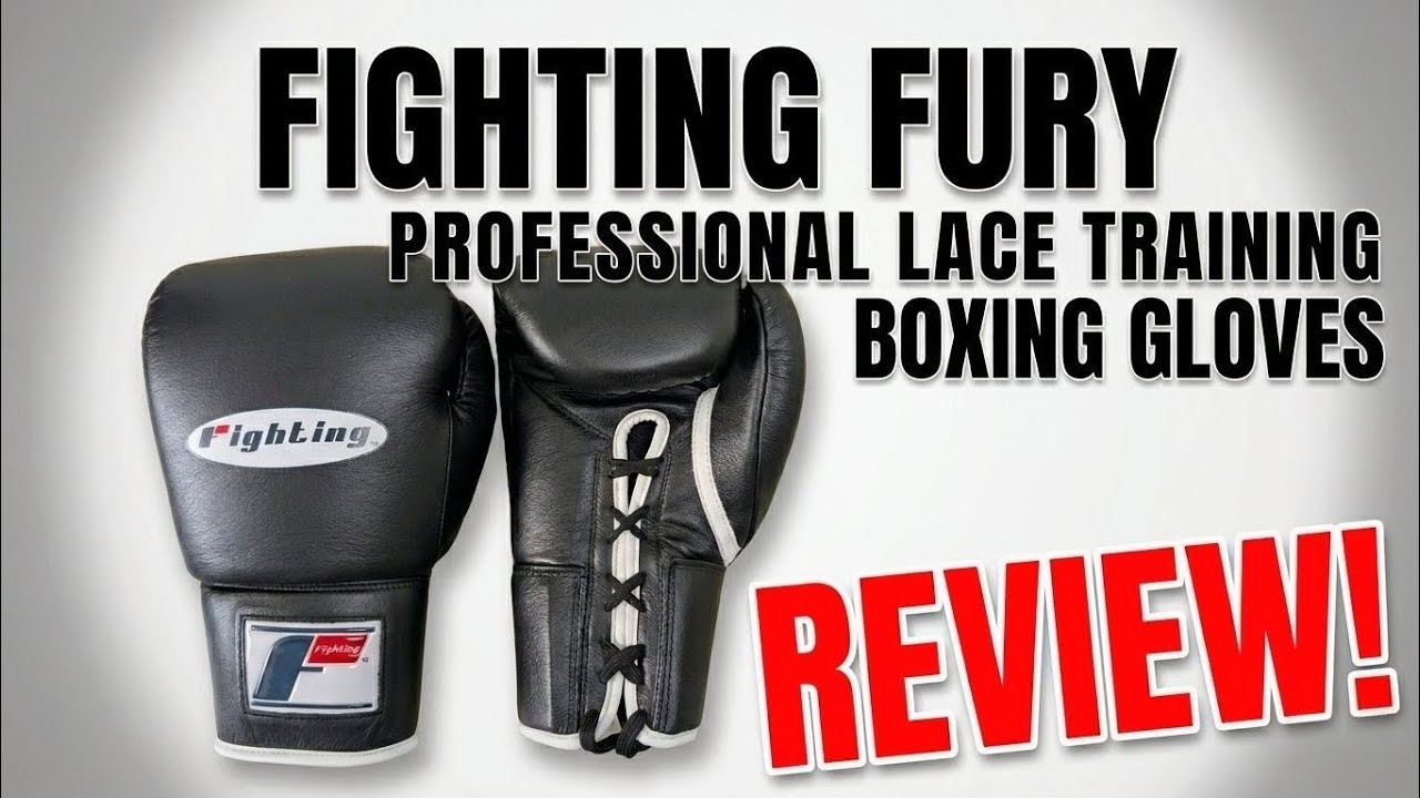 Fighting Fury Professional Lace Training Boxing Gloves REVIEW! 