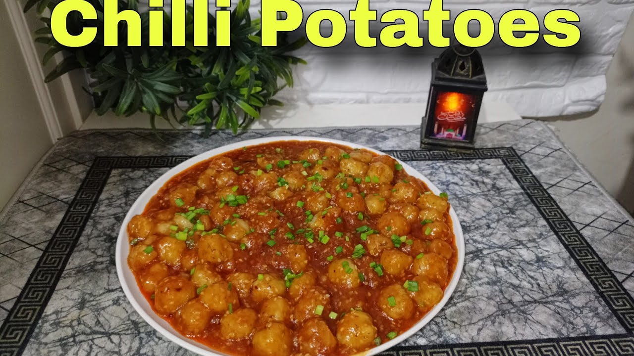 Crispy Chilli Potatoes Recipe | Ramadan Special Iftar Snack | Fariman Cooking