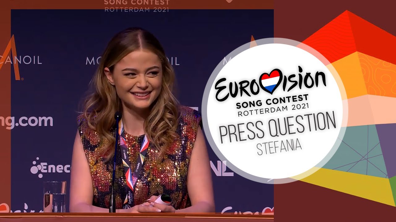 PRESS QUESTION ► Stefania (Greece Eurovision 2021)