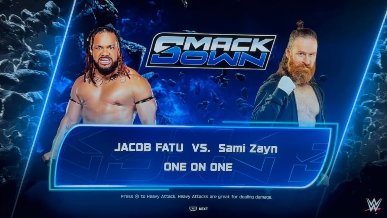 Jacob Fatu Vs Sami Zayn