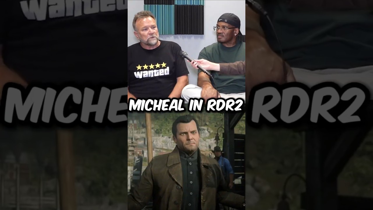 Micheal's Actor Is Actually In RDR2 👀