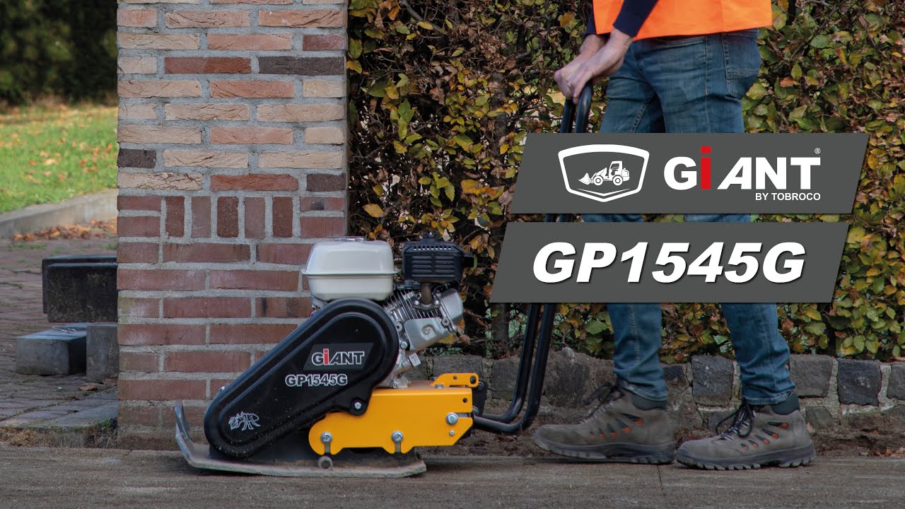 VIBRATORY PLATE GP1545B // TOBROCO-GIANT