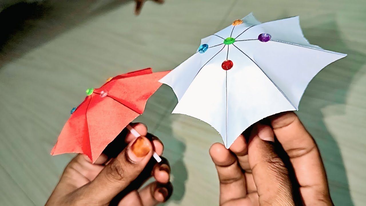 Umbrella making for crafts ideas @JSCRAFTS 