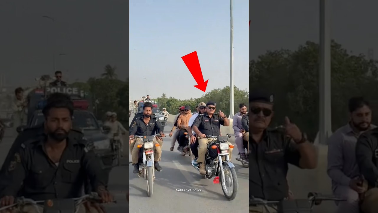 Grand operation 😱 #karachi #shorts #police