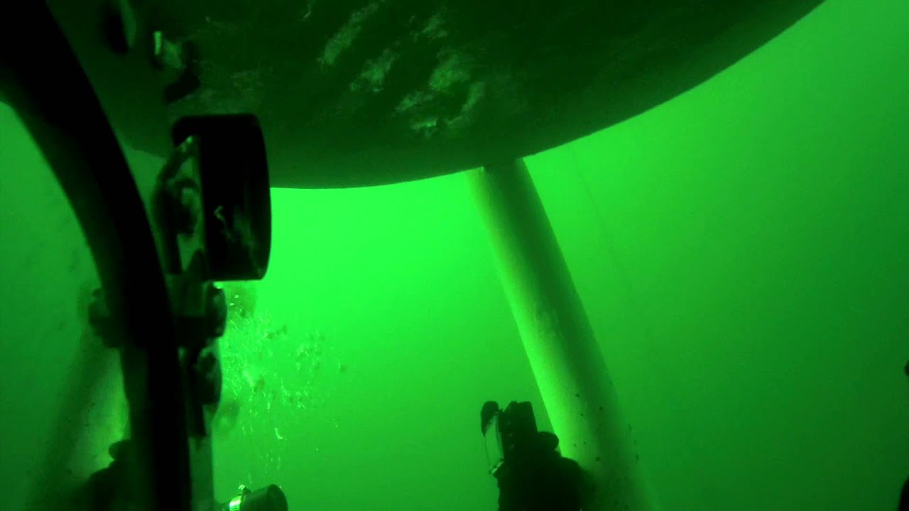 165Ft Type 1 Wet Bell Commerical Dive/CDA, 3/18/13--Part 1