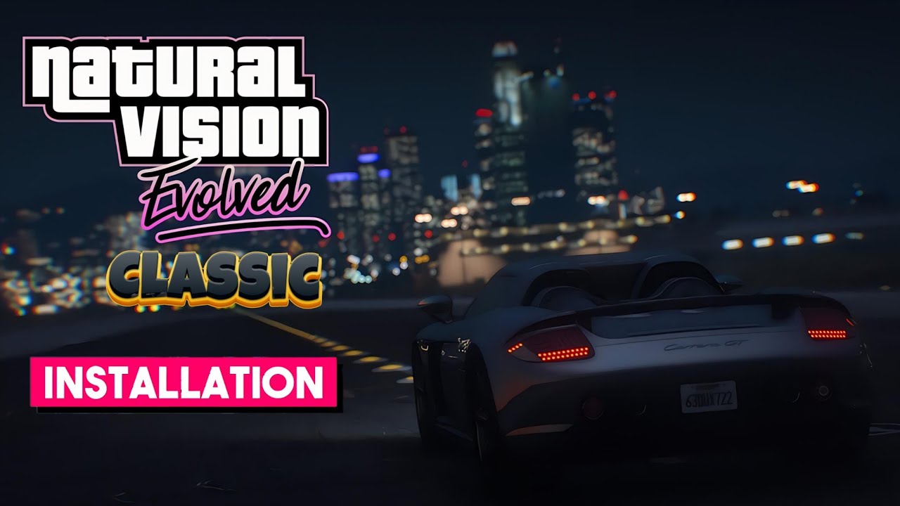 How To Install NaturalVision Evolved Classic In GTA 5 Mods Tutorial