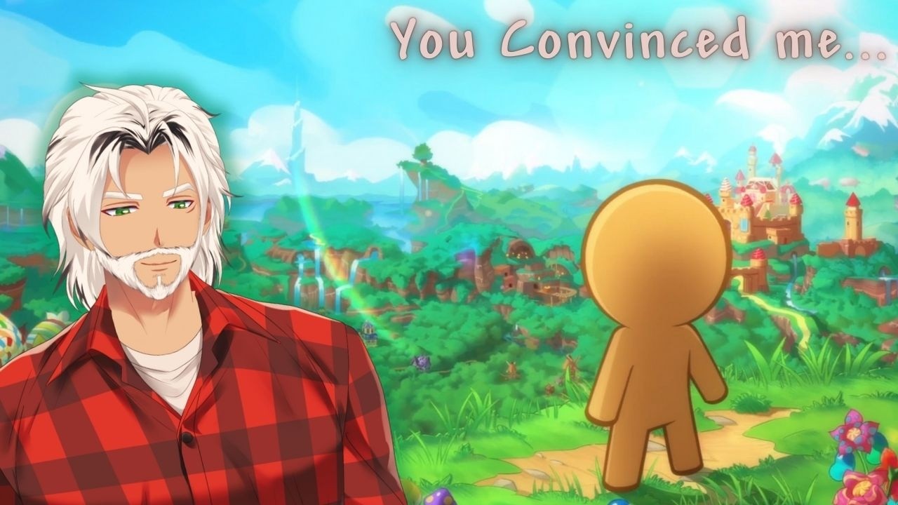 Chat convinced me to play more of the silly cookie game 🍪 CRK 🍪 after zhongli quest