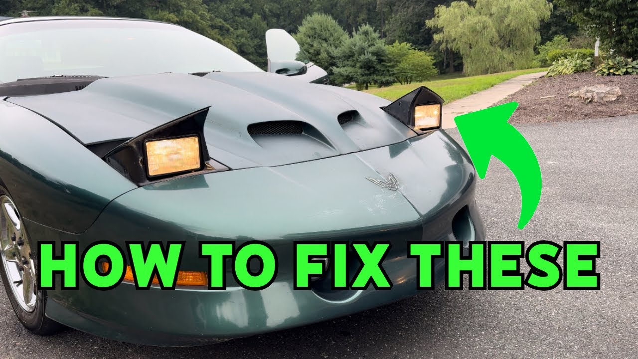 Как заменить и отремонтировать моторчик подъемной фары на Pontiac Firebird 1992&ndash;1997 годов выпуска