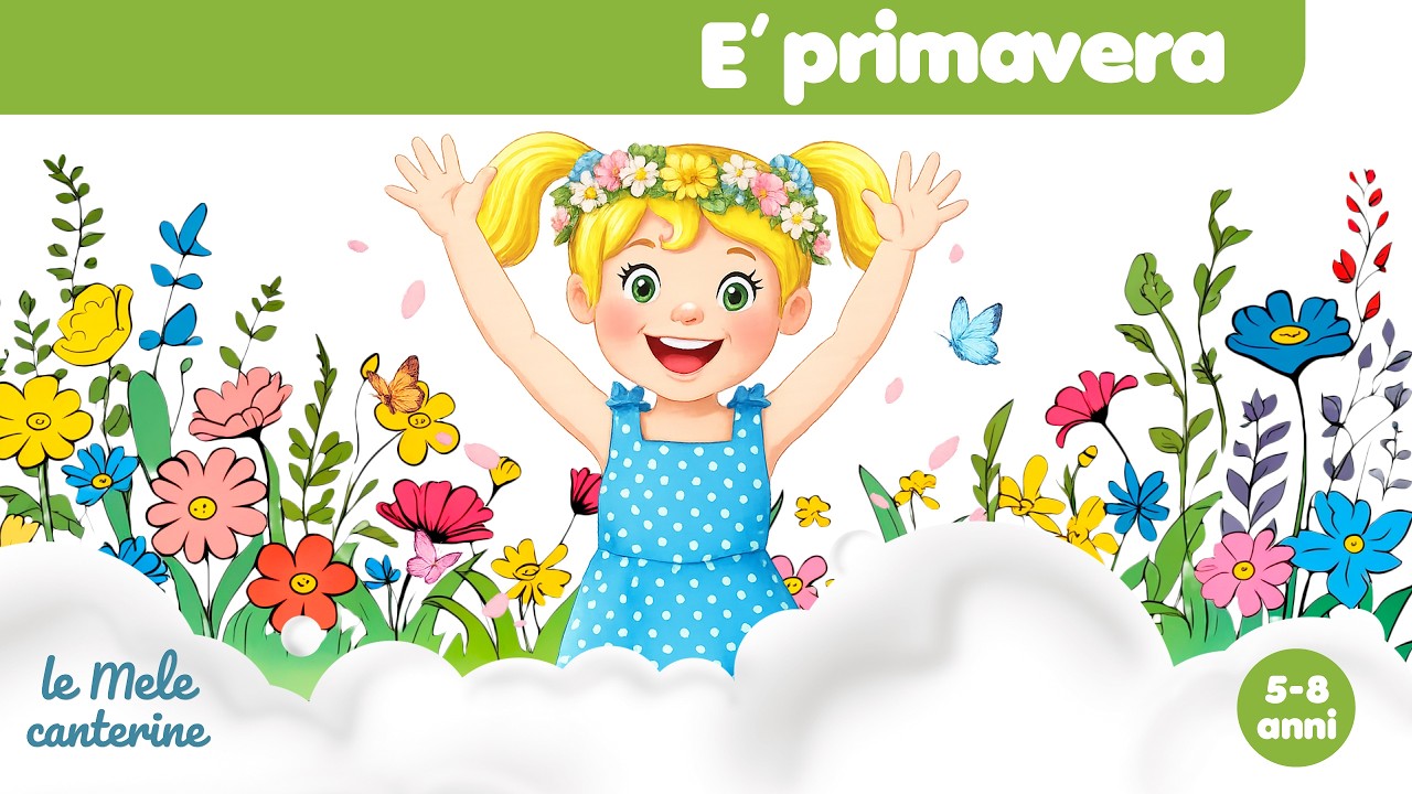 È Primavera 🌸 | Canzone sulla Primavera per Bambini @Lemelecanterine