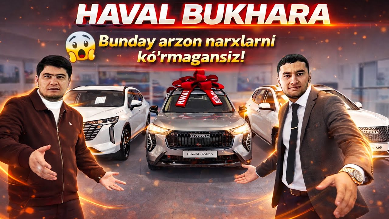 Haval Narxlari 2026 Haval O'zini Narxini bo'lib to'vlang Haval M6 Haval H6 Haval Julyon Haval H9