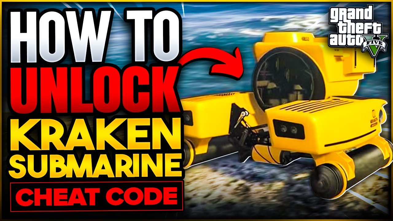 GTA 5 Kraken Sub Cheat Code Unlock - Wildlife Photography Challenge