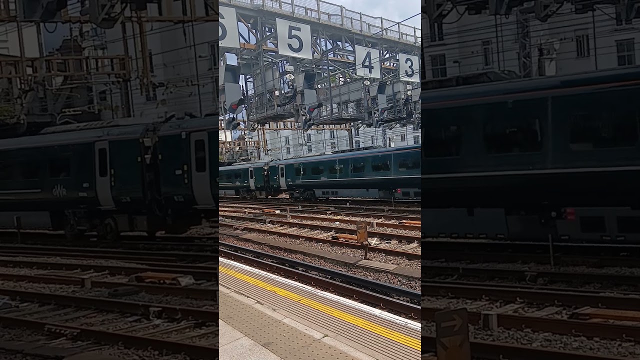 Class 800 to London Paddington. Trainspotting at Royal Oak pt 3 