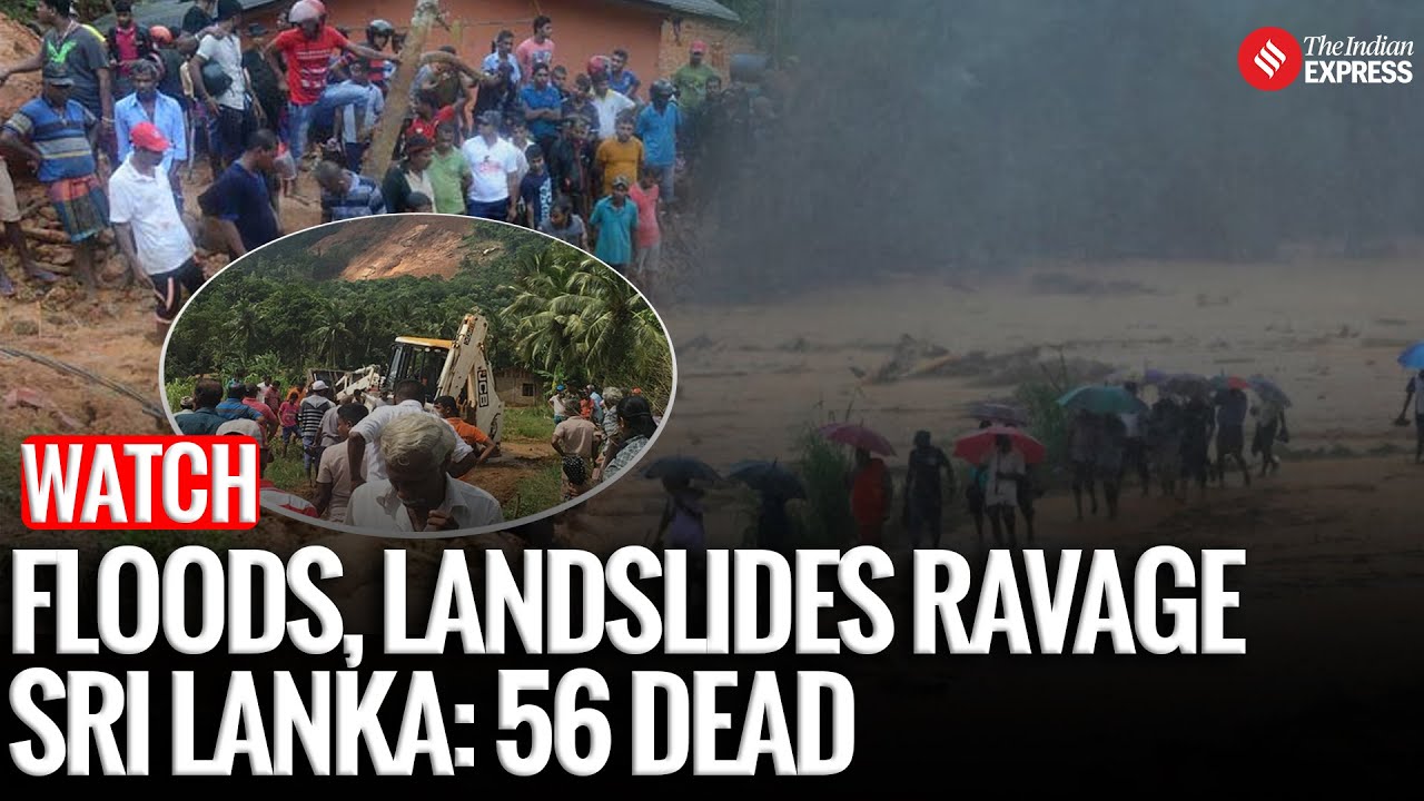 Sri Lanka Flood: Sri Lanka Shuts Offices, Schools As Deadly Floods And Landslides Kill 56