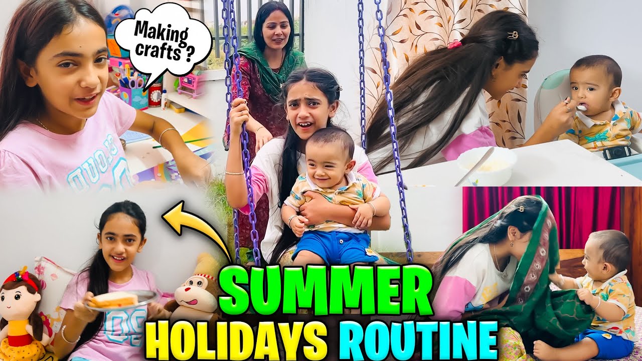 Morning to Night Routine!🤩💕Best Summer Vacation Daily Routine Ever😍 @SamayraNarulaandFamily