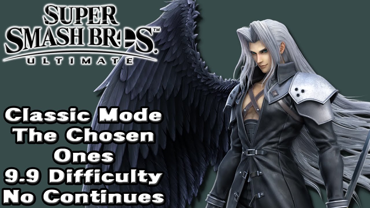 Super Smash Bros. Ultimate (Classic Mode 9.9 Intensity No Continues | Sephiroth)