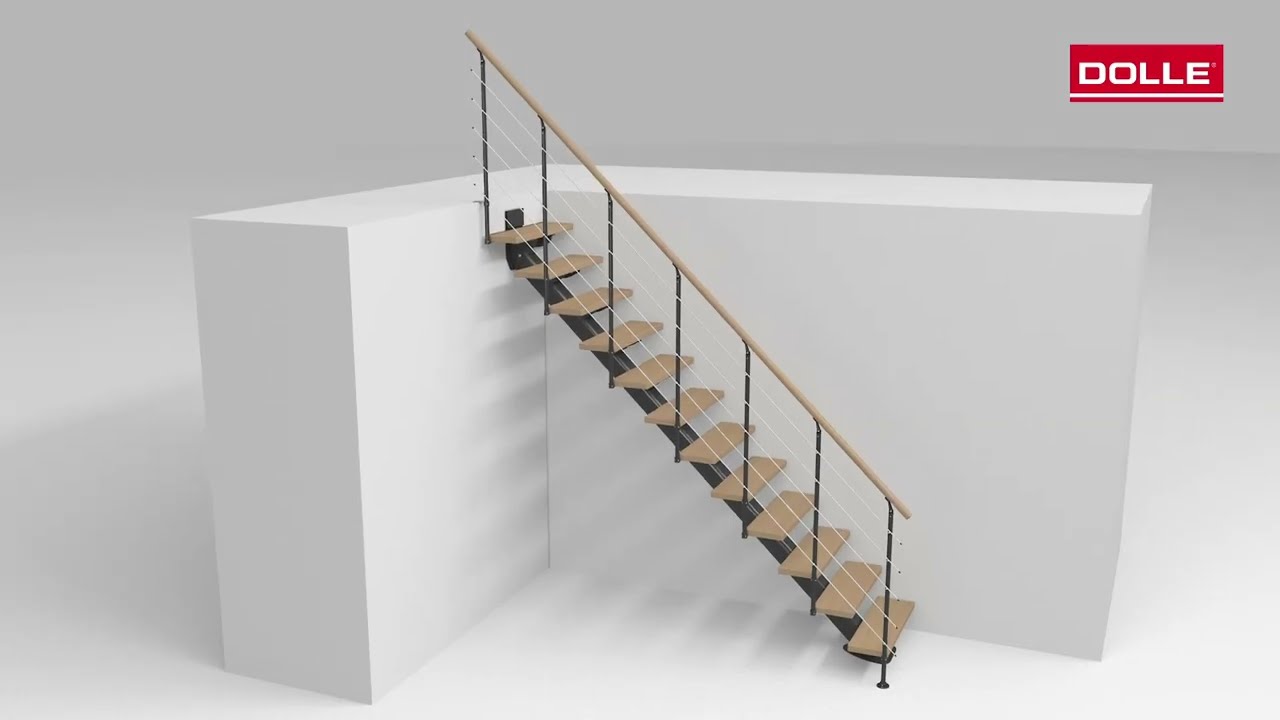 Install the SYDNEY Modular Staircase with STYLE 6 banister | Step-by-Step Guide by SOGEM