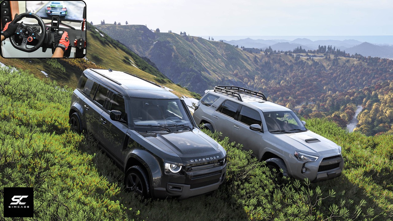 Forza Horizon 6 | Land Rover DEFENDER & TOYOTA 4 Runner OFFROADING | Logitech g29 Gameplay