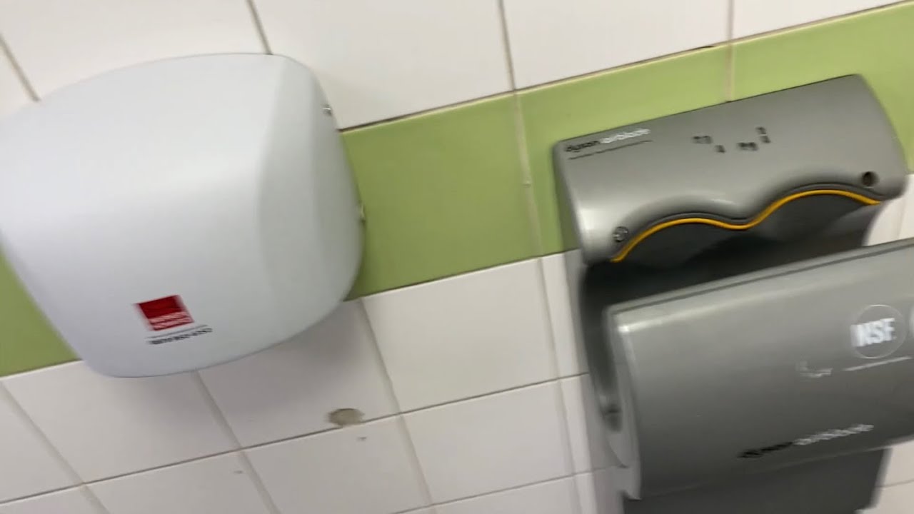 Dyson Airblade AB03 And Warner Howard SM48 Hand Dryers @ B&Q Tamworth