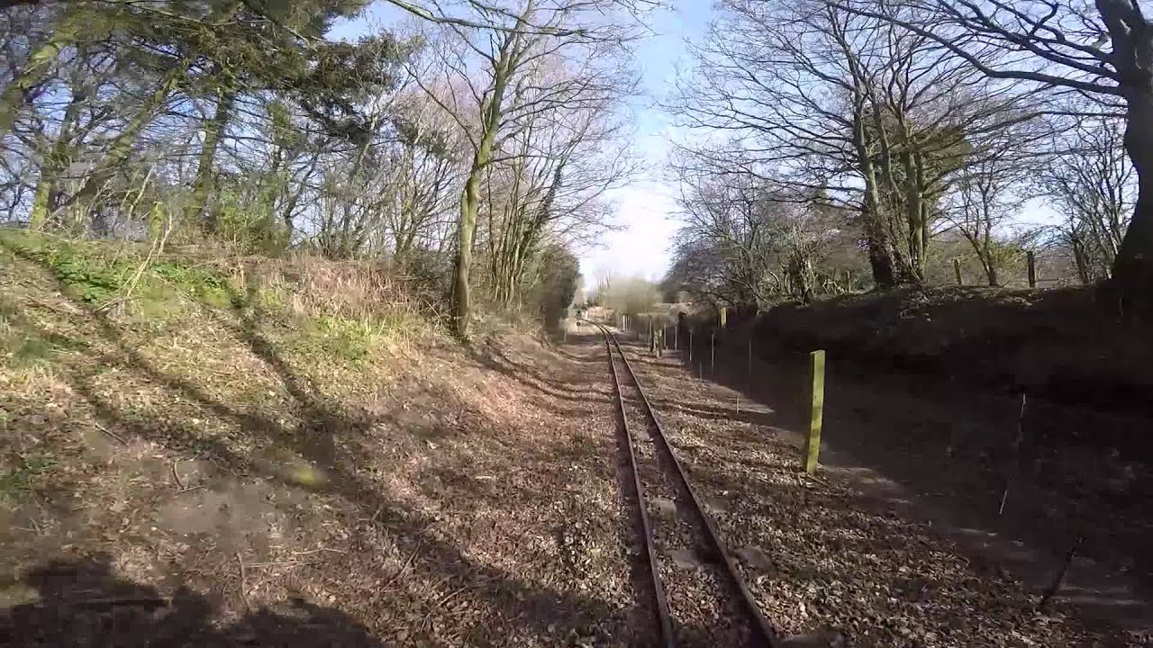 Bure Valley Railway Drivers Eye View Aylsham to Wroxham